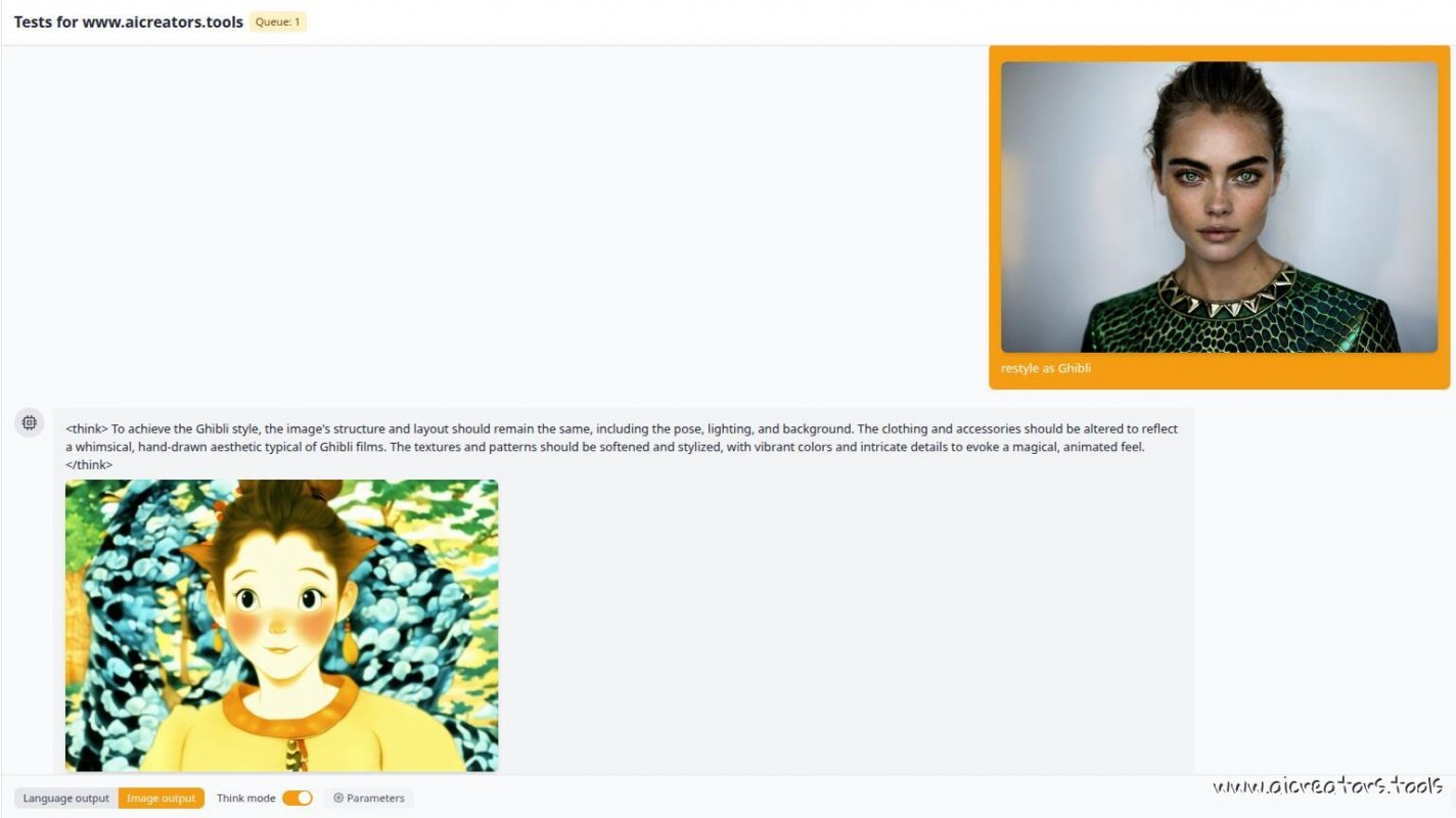 Bagel AI by ByteDance screenshot 2