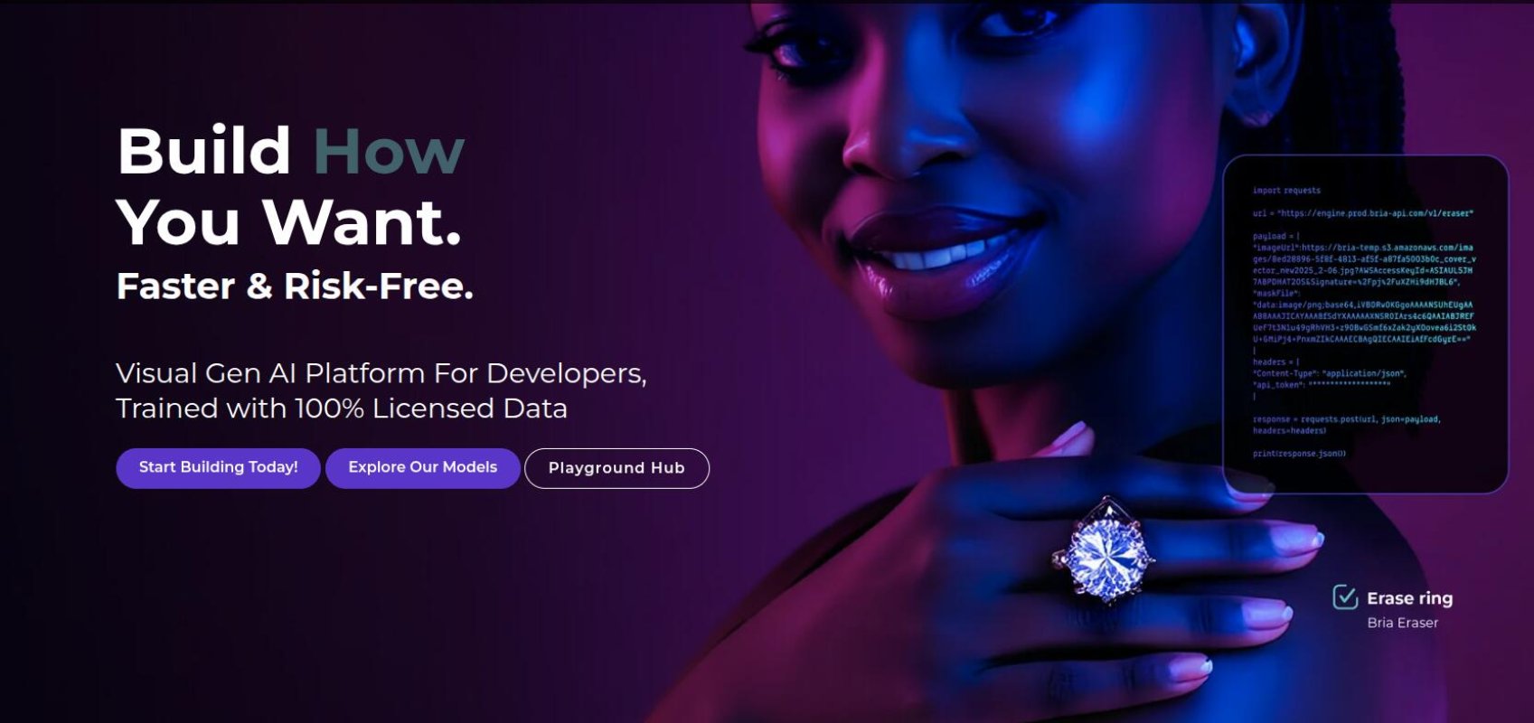 Bria AI screenshot 1