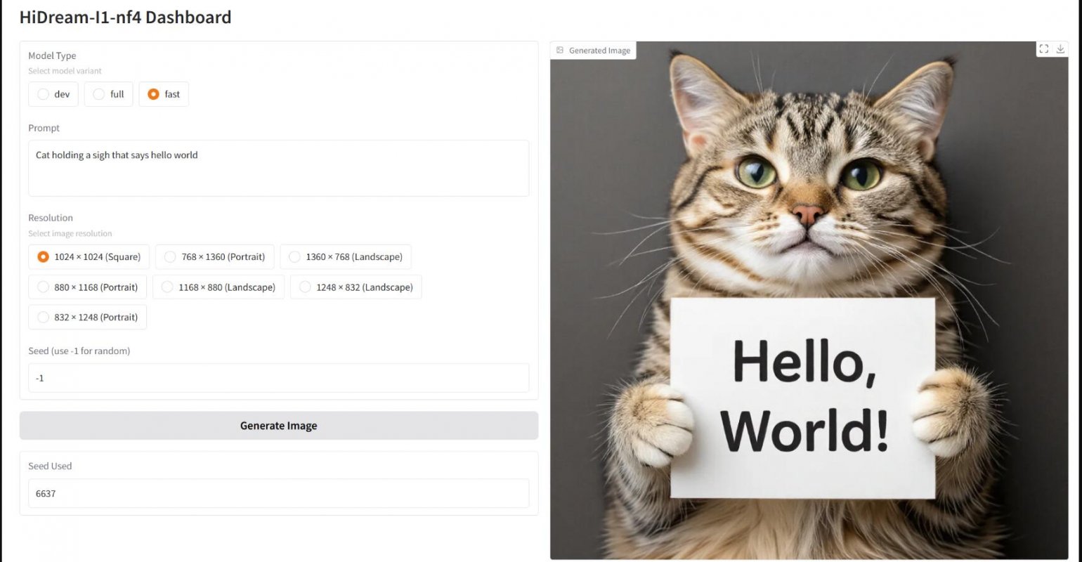 HiDream-I1 screenshot 2