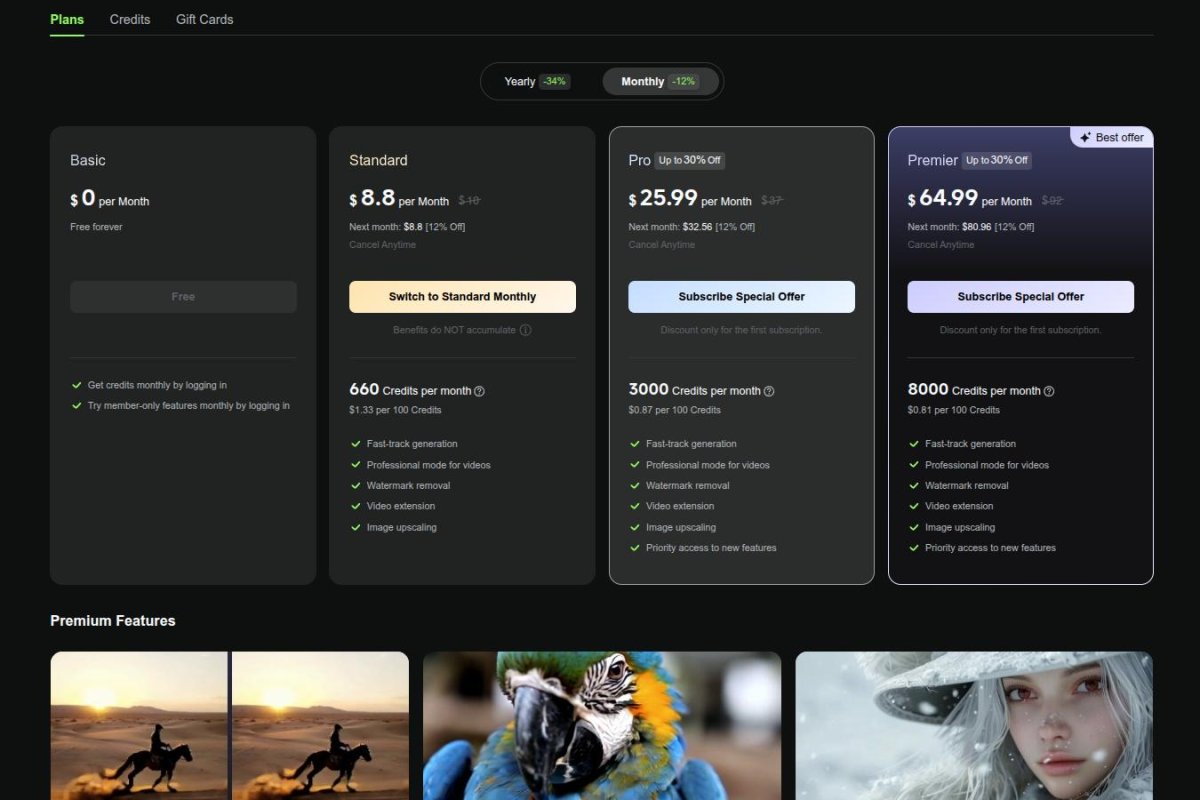 Kling AI screenshot 7