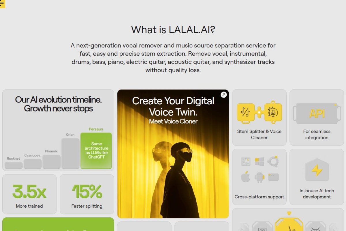 LALAL.AI screenshot 1