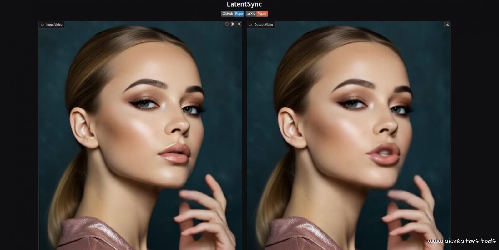 LatentSync screenshot 2