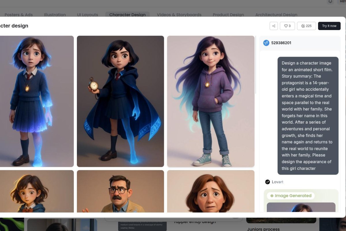 Lovart AI screenshot 10