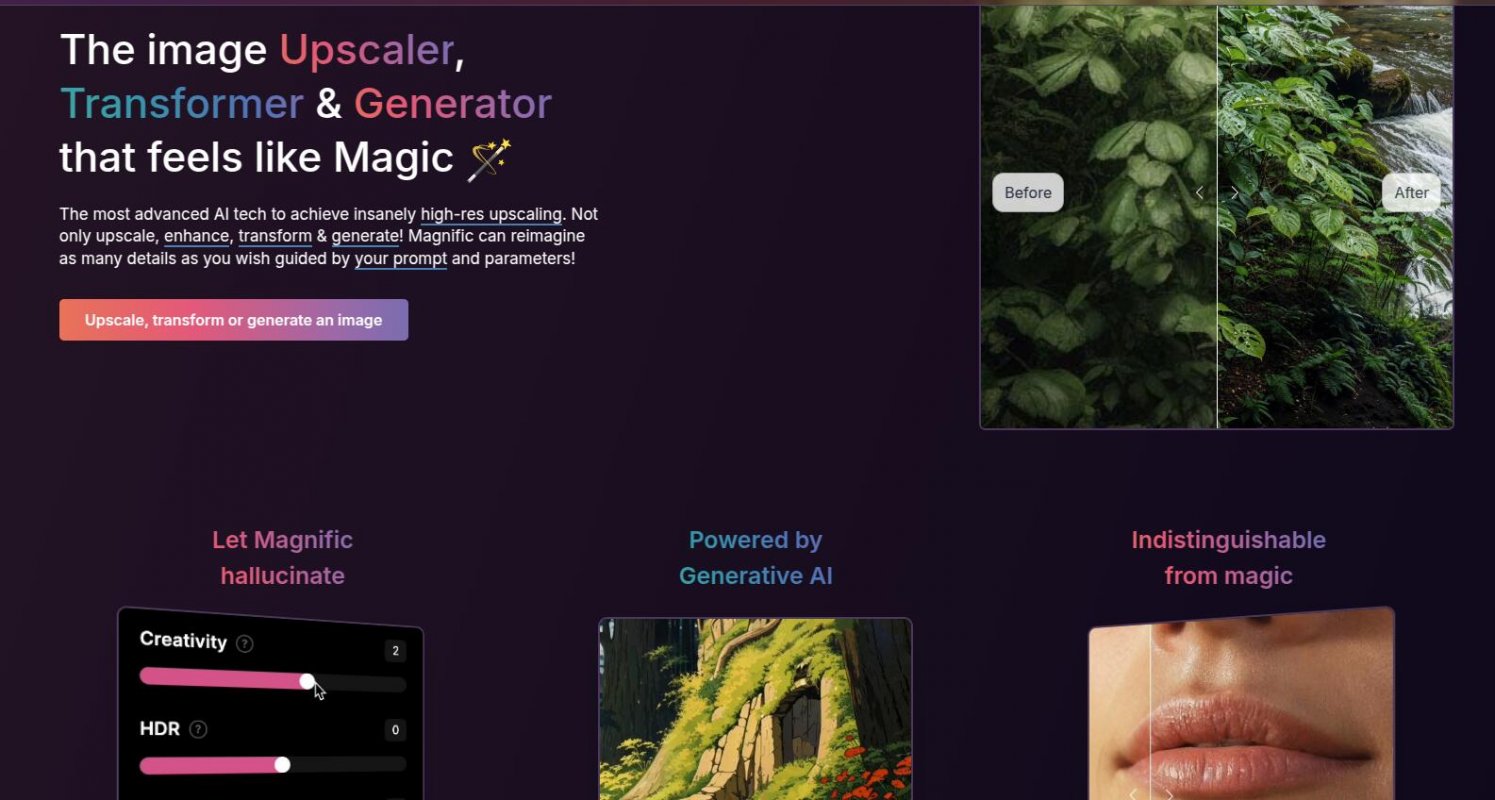 Magnific screenshot 1