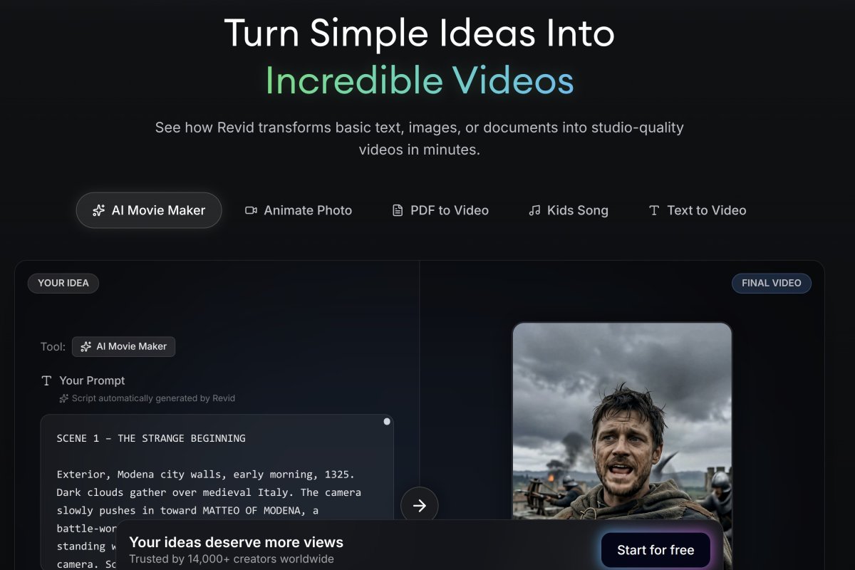 Revid AI screenshot 9
