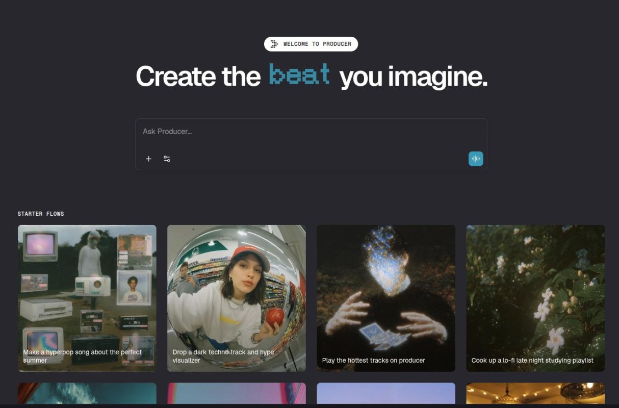 Producer.ai (Riffusion) screenshot 1