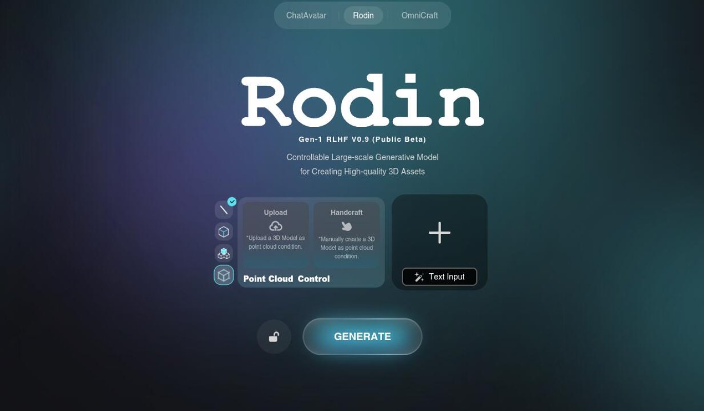 Rodin 3D AI screenshot 2