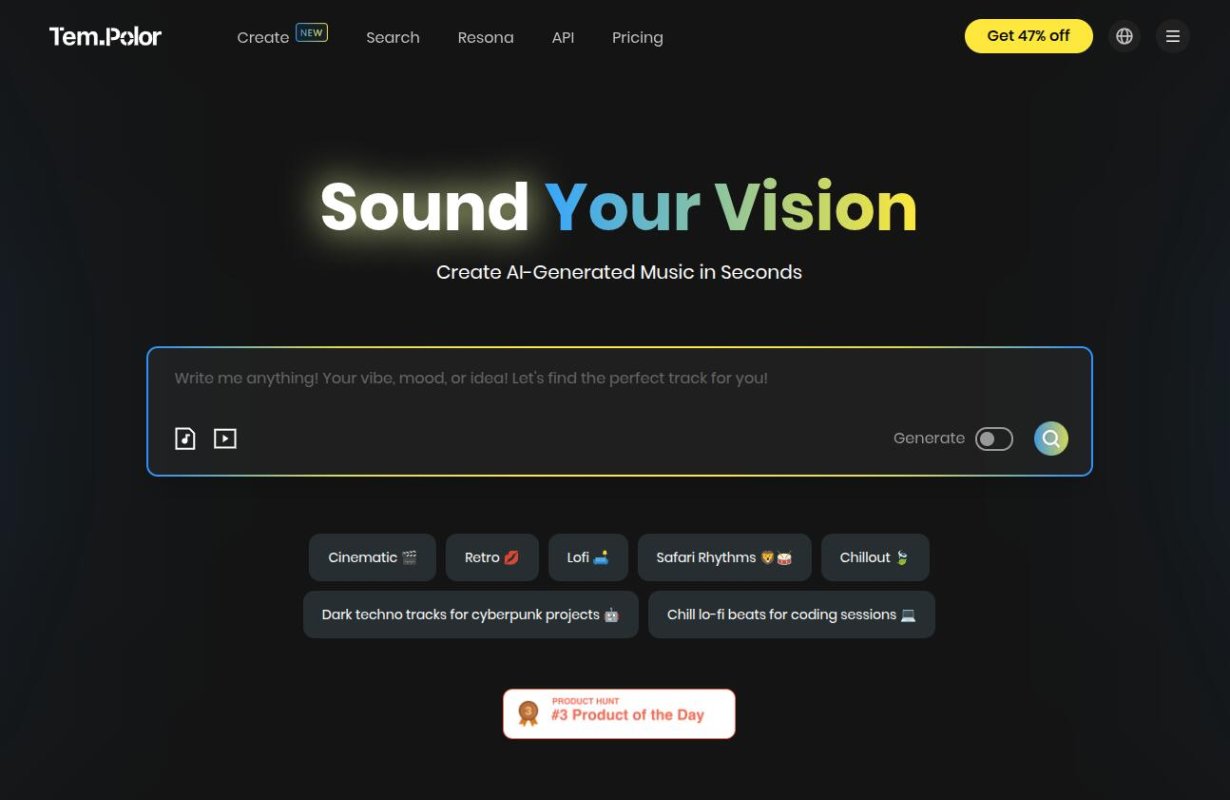 Tempolor screenshot 1